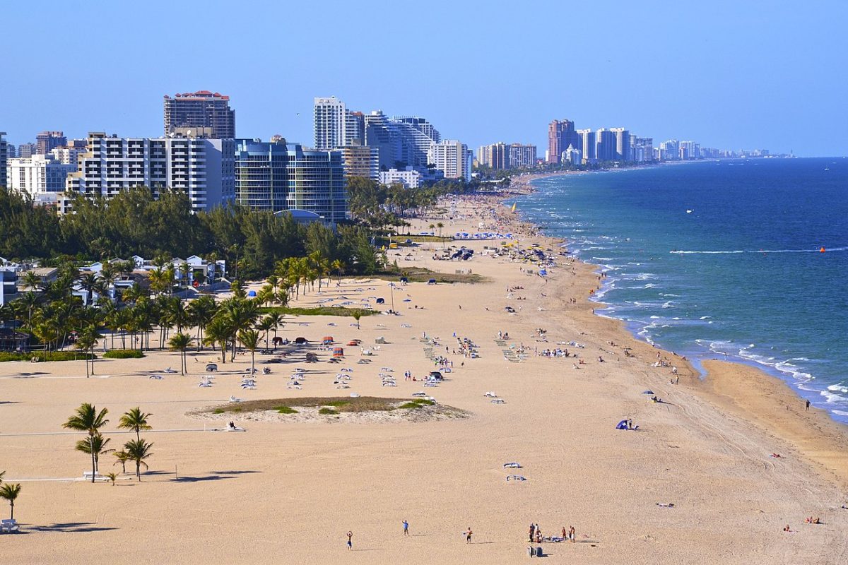 Beach at Fort Lauderdale. Photo courtesy Wikipedia.com